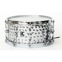 Caja de Acero Martillado Cromada Power Hoop 14x6.5 SH1465